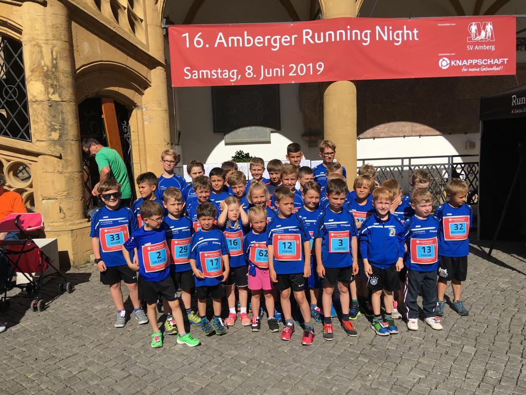 Running Night 2019: SV Raigering mit 42 Kindern am Start