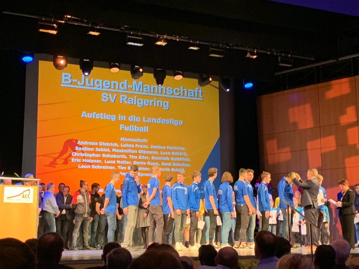 Gratulation an die B-Jugend 