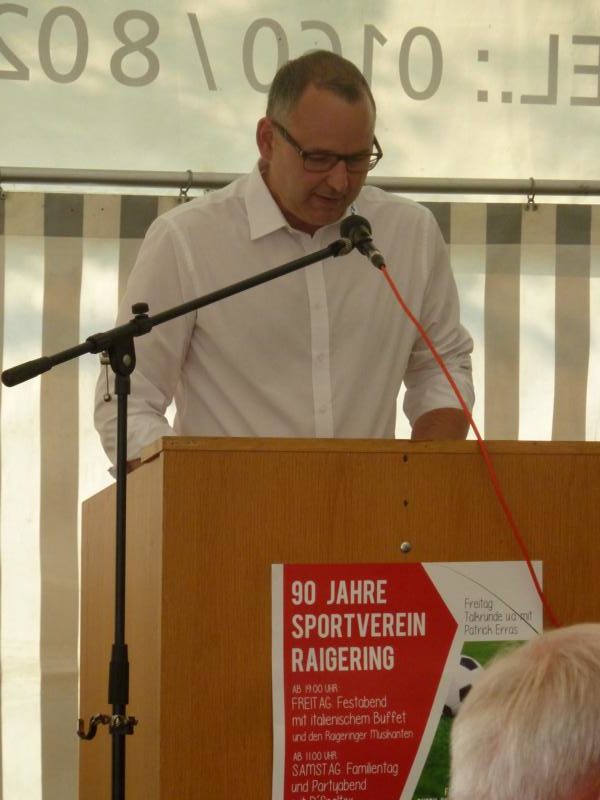 Festrede des 1. Vorsitzenden